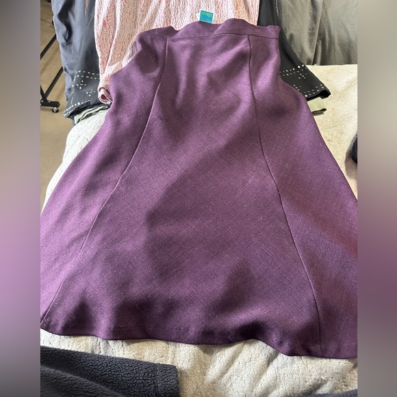 Purple flare A-line skirt! - Picture 4 of 4
